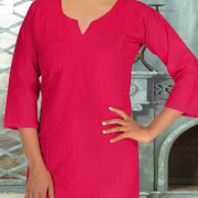 Cotton Kurti - Amazing Grace Design (Colors - Yellow, Sandal, Rose, Ramar & Orange)