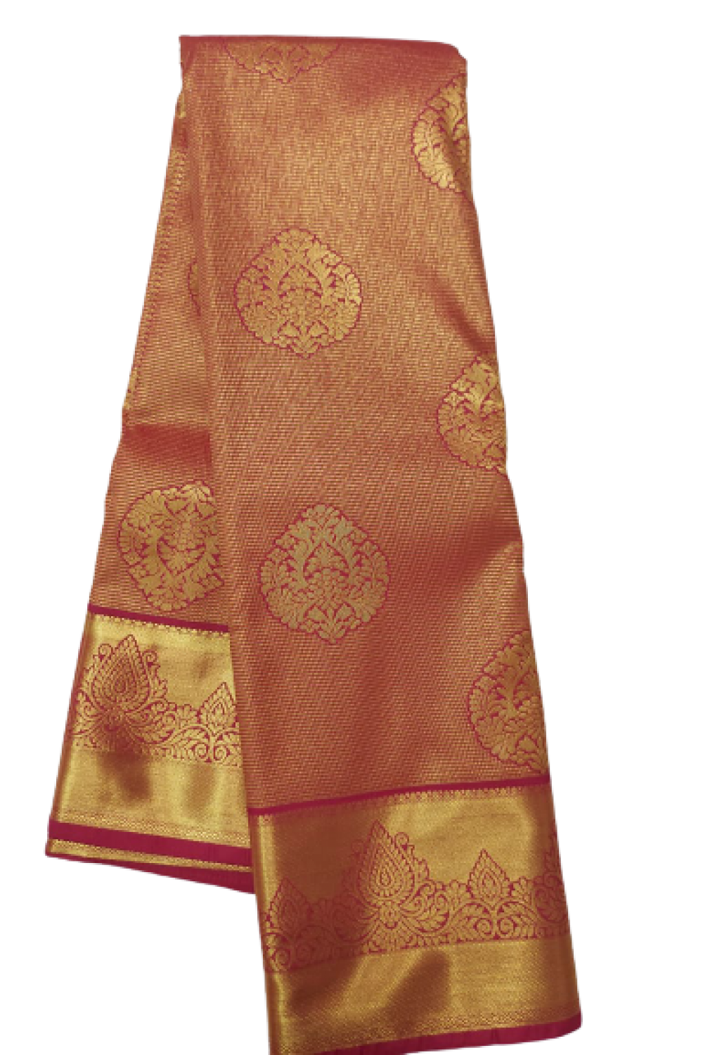  Art Silk - Pink Wedding Bridal saree