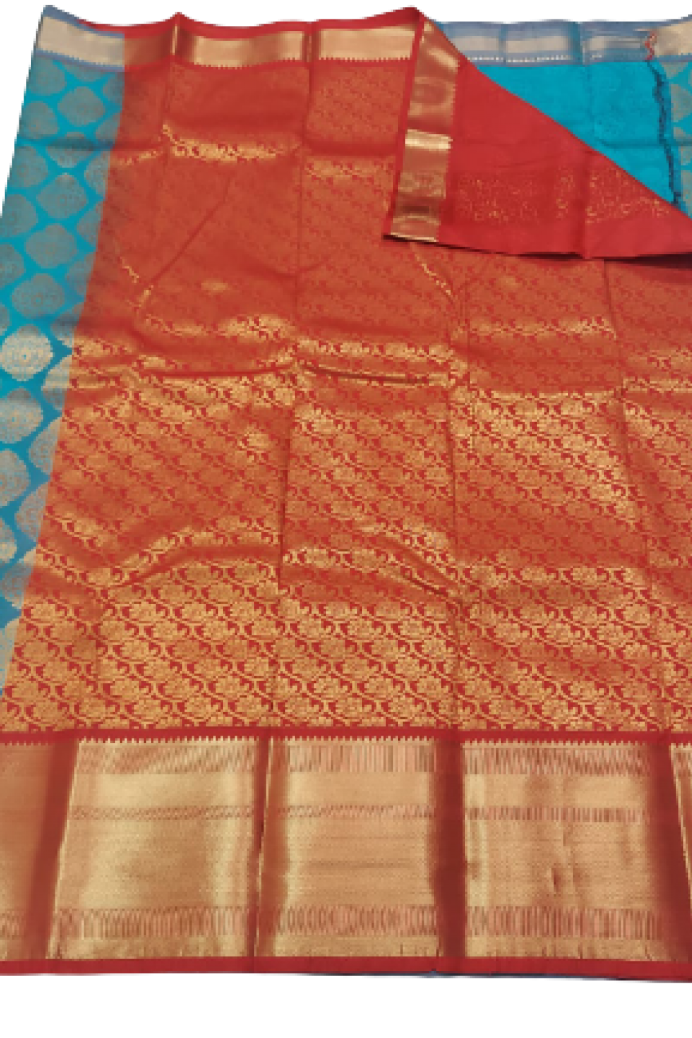 Art Silk Saree with Unstitched blouse 